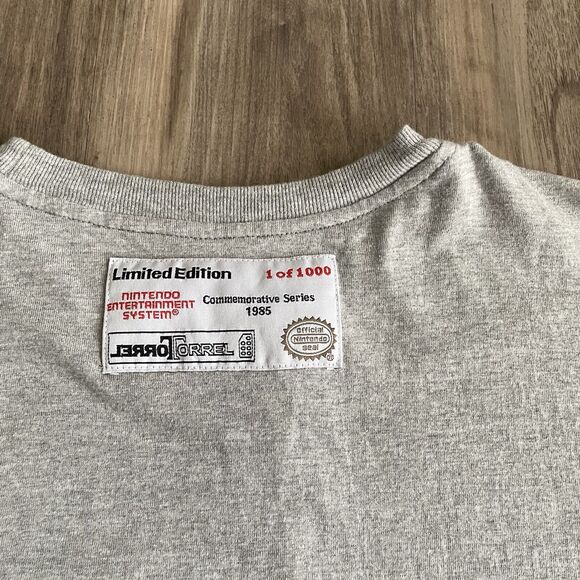 Nintendo Torrel T-Shirt Size L Machine Rider 1 of 1000 Limited Edition Gray - Picture 4 of 7
